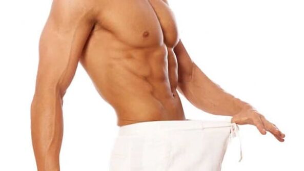 The result of the penis enlargement made the man happy