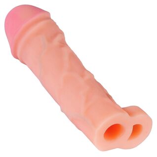 Large penis on the body