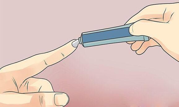 Penis enlargement massage is performed with the help of a lubricant